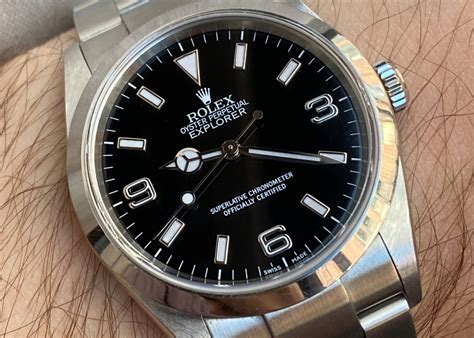 rolex submariner blue 114270|Rolex explorer reviews.